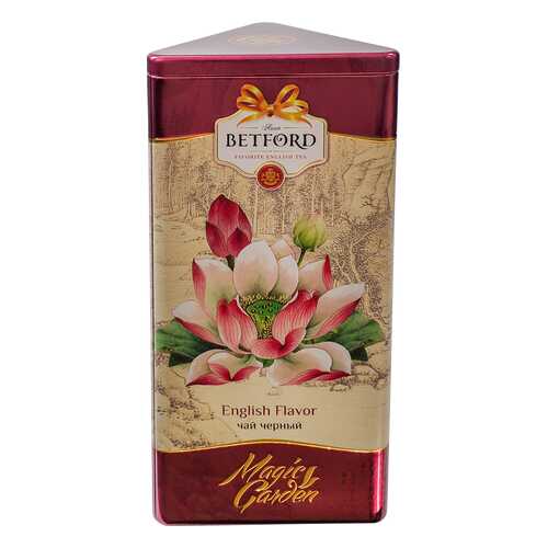 Чай черный Betford Magic garden лотос 300 г в Слата