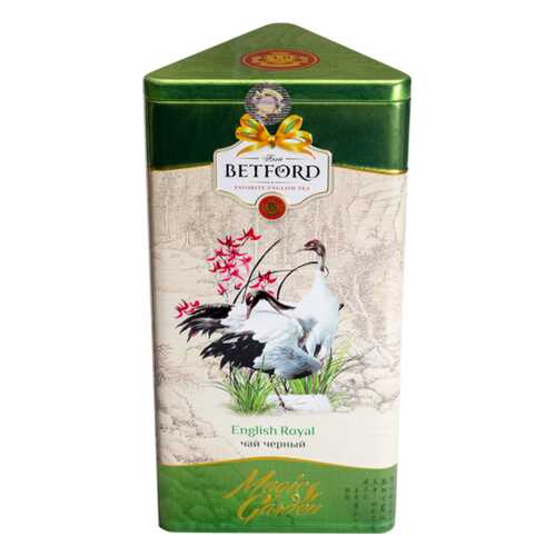 Чай черный Betford Magic garden журавль 300 г в Слата
