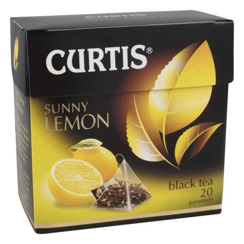 Чай черный Curtis sunny lemon 20 пакетиков в Слата