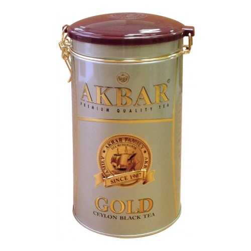 Чай черный листовой Akbar gold 450 г в Слата