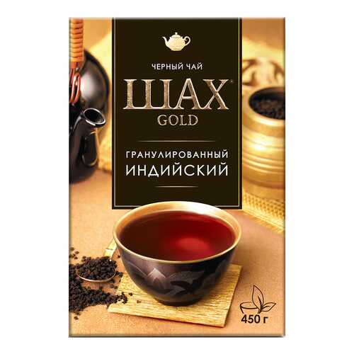 Чай черный листовой гранулированный Шах Gold Индийский 450 г в Слата