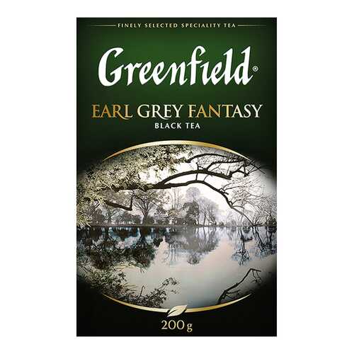 Чай черный листовой Greenfield Earl Grey Fantasy 200 г в Слата