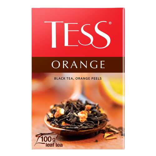 Чай черный листовой Tess Orange 100 г в Слата
