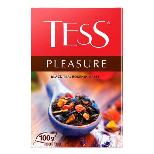 Чай черный листовой Tess Pleasure 100 г в Слата