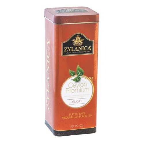 Чай черный листовой Zylanica batik design delicate super pekoe 100 г в Слата