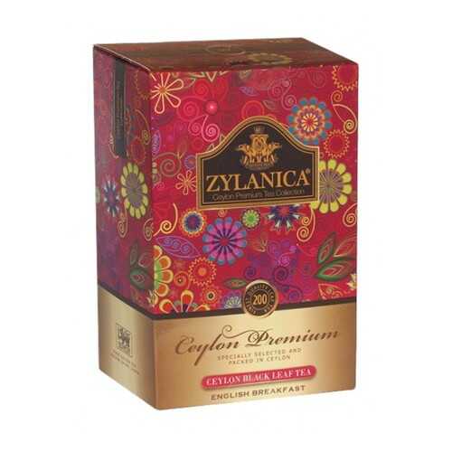 Чай черный листовой Zylanica ceylon premium collection английский завтрак FBOP 200 г в Слата