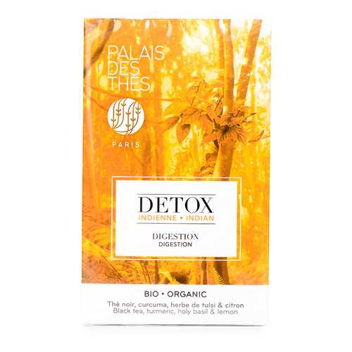 Чай черный Palais des Thes DETOX Индия 20х2г в муслиновых пакетах Франция в Слата