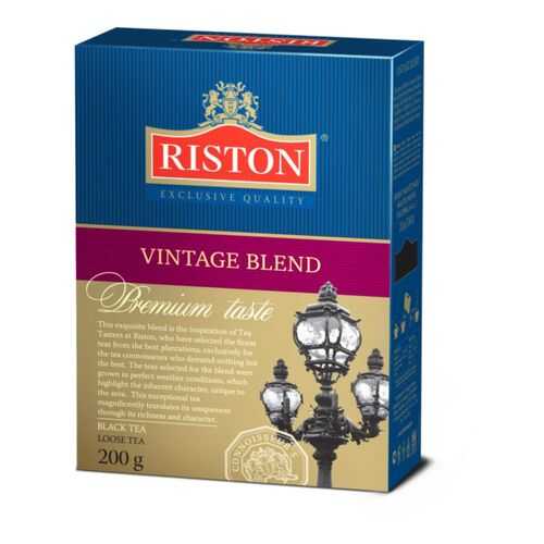 Чай черный Riston vintage blend 200 г в Слата