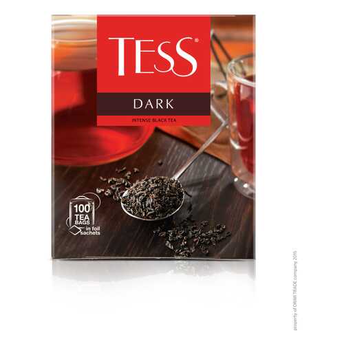 Чай черный Tess Dark 100 пакетиков в Слата
