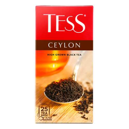 Чай черный Tess Sunrise 25 пакетиков в Слата