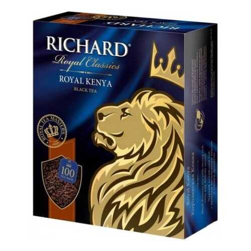 Чай черный в пакетиках для чашки Richard Royal Kenya 100*2 г в Слата