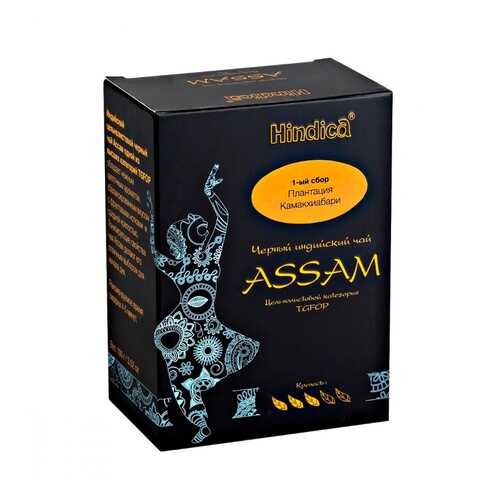 Чай Hindica Assam черный листовой 100 г в Слата