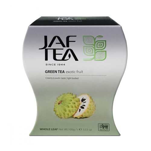 Чай Jaf Tea Green Tea Exotic Fruit зеленый с саусепом 100 г в Слата