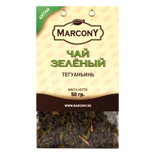 Чай Marcony Тегуаньинь зеленый 50 г в Слата