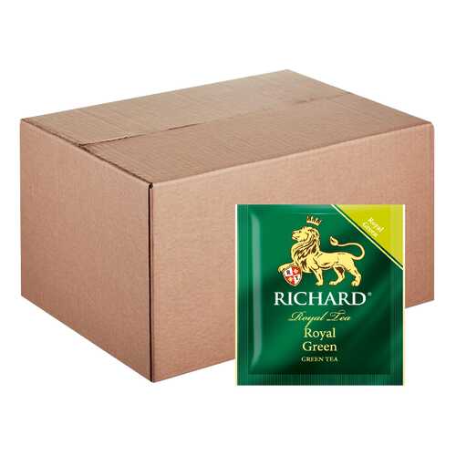 Чай Richard Royal Green, зеленый листовой, 200 пакетиков по 2 гр в Слата