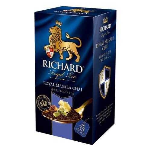 Чай Richard Royal Masala Chai черный с добавками 25 пакетиков в Слата