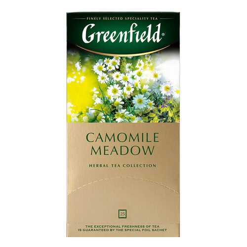 Чай травяной Greenfield Camomile Medow 25 пакетиков в Слата