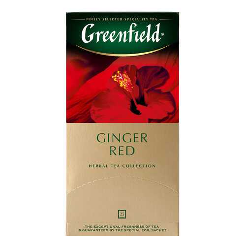 Чай травяной Greenfield Ginger Red 25 пакетиков в Слата