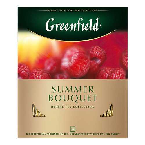Чай травяной Greenfield Summer Bouquet 100 пакетиков в Слата