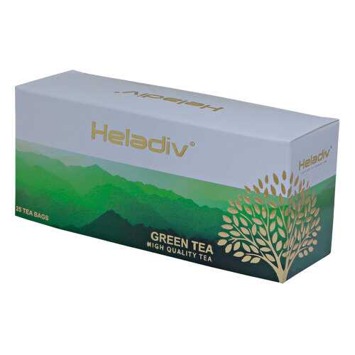 Чай в пакетиках Heladiv green tea 25 пакетов в Слата