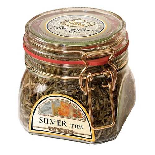Чай весовой зеленый Ти Тэнг silver tips в стекле 50 г в Слата