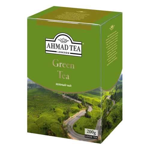 Чай зеленый Ahmad Tea 200 г в Слата