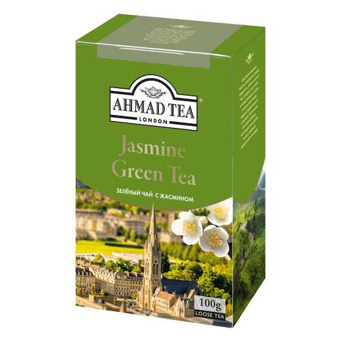 Чай зеленый Ahmad Tea с жасмином 100 г в Слата