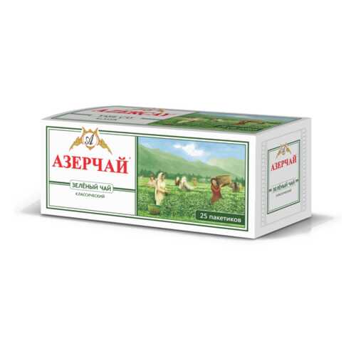 Чай зеленый Азерчай 25 пакетиков в Слата