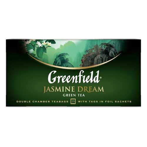 Чай зеленый Greenfield Jasmine Dream 25 пакетиков в Слата