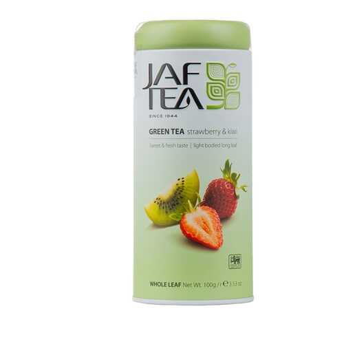 Чай зеленый JAF TEA Strawberry Kiwi с ароматом клубники и киви 100г Шри-Ланка в Слата