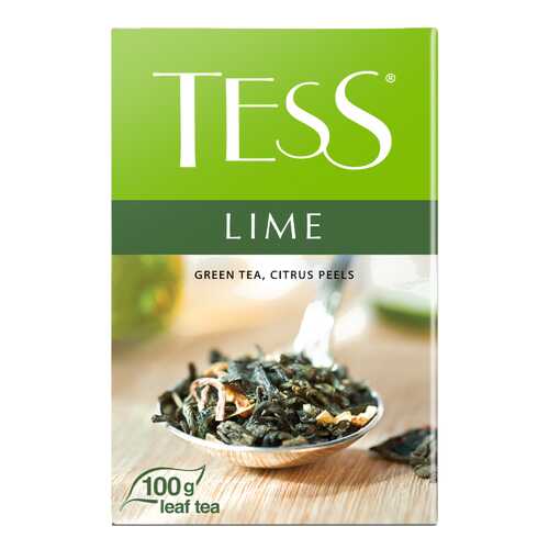 Чай зеленый листовой Tess Lime 100 г в Слата