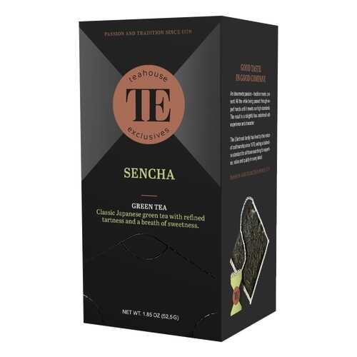 Чай зеленый Teahouse Exclusives Sencha 15 пакетиков 40 г в Слата