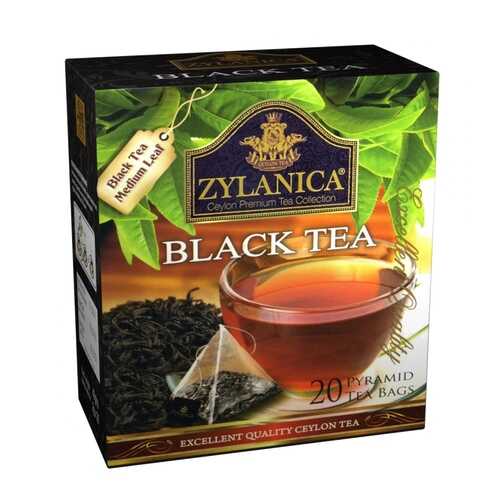 Чай Zylanica Black tea черный 20 пирамидок в Слата