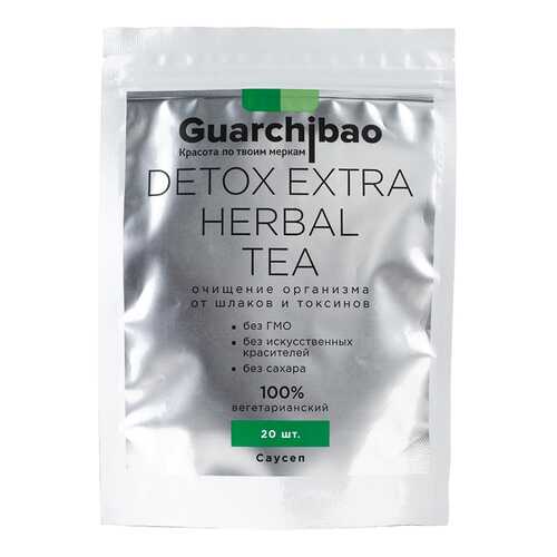 Чайный напиток Guarchibao для детокса Detox Herbal Tea Саусеп 48 г в Слата