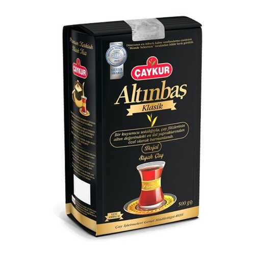 Турецкий черный чай Caykur Altinbash 500 г в Слата