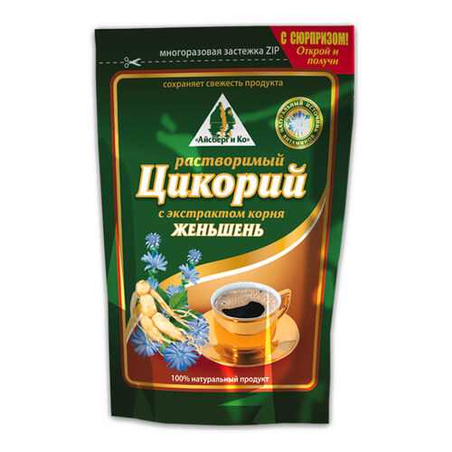 Цикорий Айсберг и Ко с экстрактом корня женьшень м/у 100 г в Слата