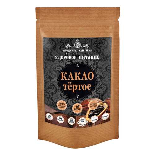 Какао Продукты XXII века тертое 100 г в Слата
