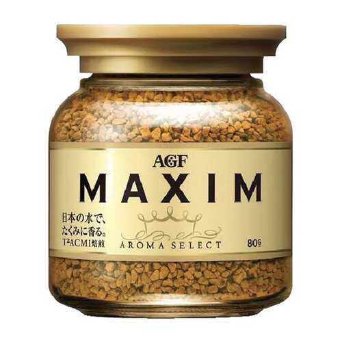 Кофе AGF Maxim растворимый gold blend 80 г в Слата