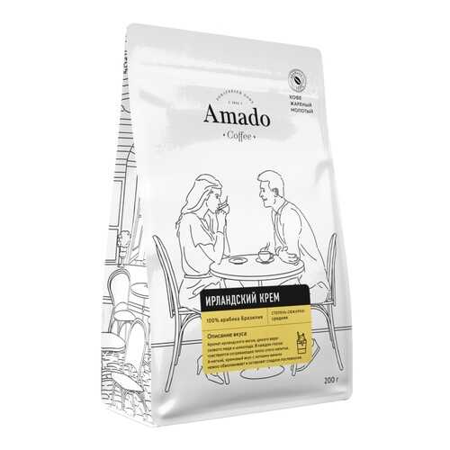 Кофе Amado Ирландский крем, ароматизированный молотый, 200 гр в Слата