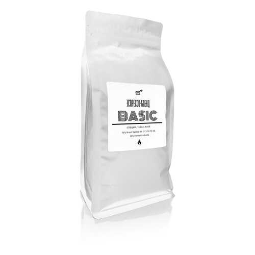Кофе Black coffee beans Basic эспрессо-смесь 70% арабики и 30% робусты 1000 г в Слата