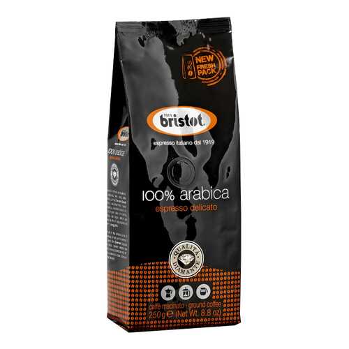 Кофе Bristot Espresso Delicato молотый 250 г в Слата