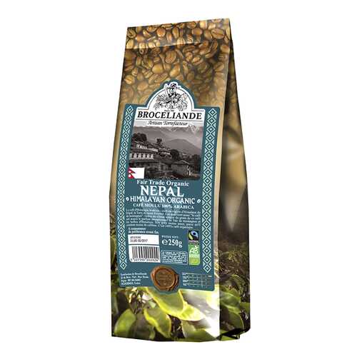 Кофе Broceliande Nepal organic молотый 250 г в Слата