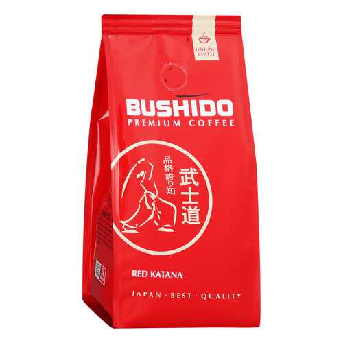 Кофе Bushido Red Katana молотый 227 г в Слата