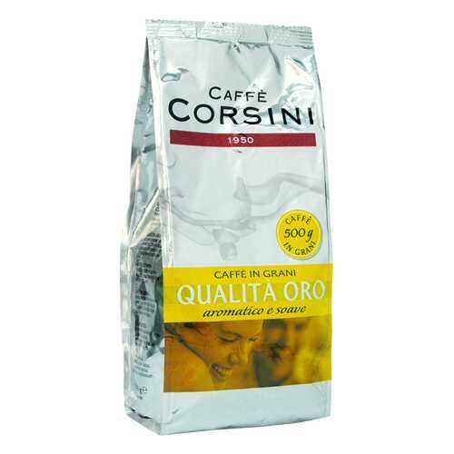 Кофе Caffe Corsini Qualita Oro в зёрнах 500 г в Слата