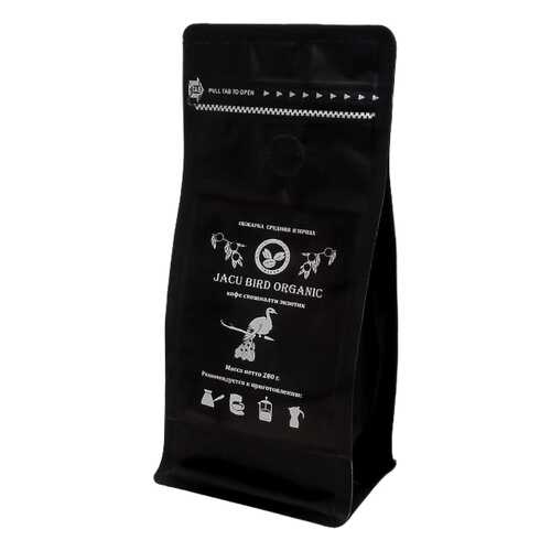 Кофе Jacu bird organic в зёрнах средней обжарки 200 г в Слата