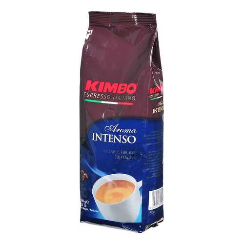 Кофе Kimbo aroma intenso насыщенный зерно 500 г в Слата
