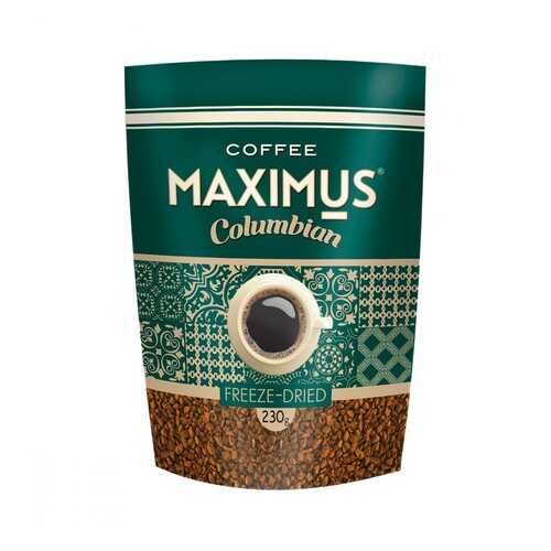 Кофе Maximus Columbian растворимый 230 г в Слата