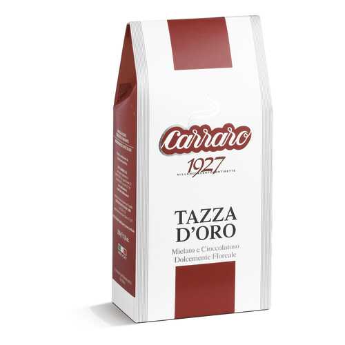 Кофе молотый Carraro Tazza D'Oro картон 250 г в Слата