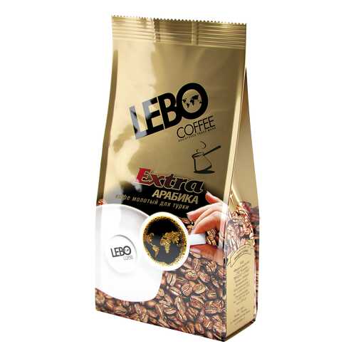 Кофе молотый Lebo Extra для турки 75 г в Слата