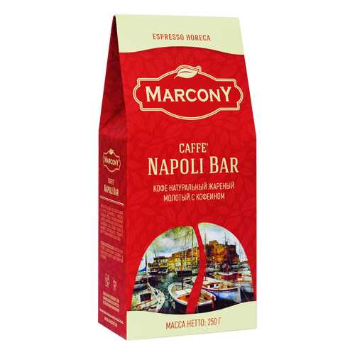 Кофе молотый Marcony Napoli Bar 250 г в Слата